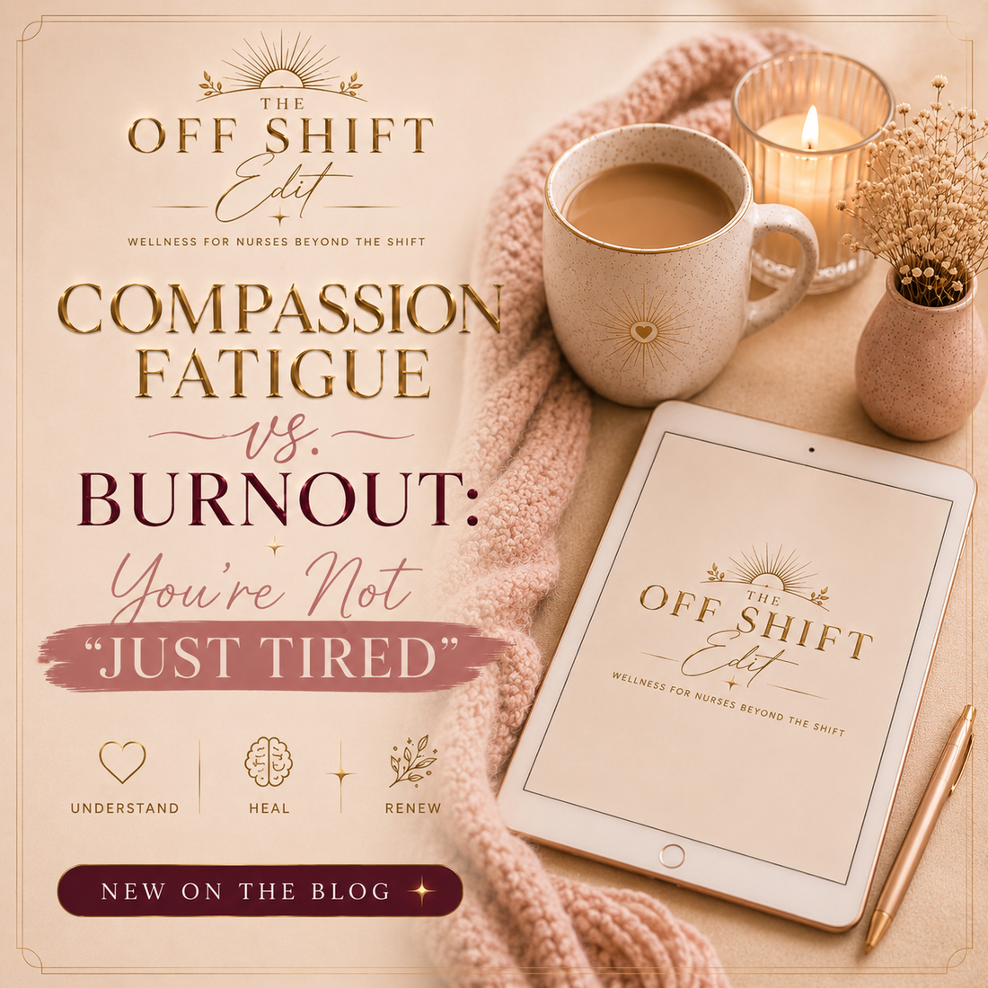 Compassion Fatigue vs. Burnout: You’re Not “Just Tired”